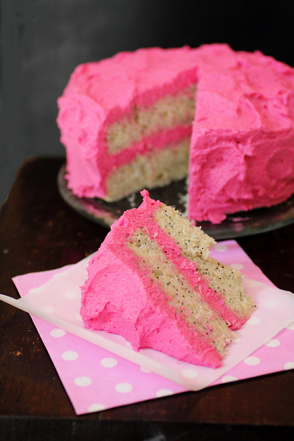 Pink Ombre Swirl Cake - Glorious Treats