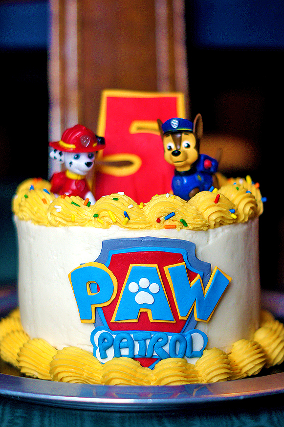 paw patrol cake idea
