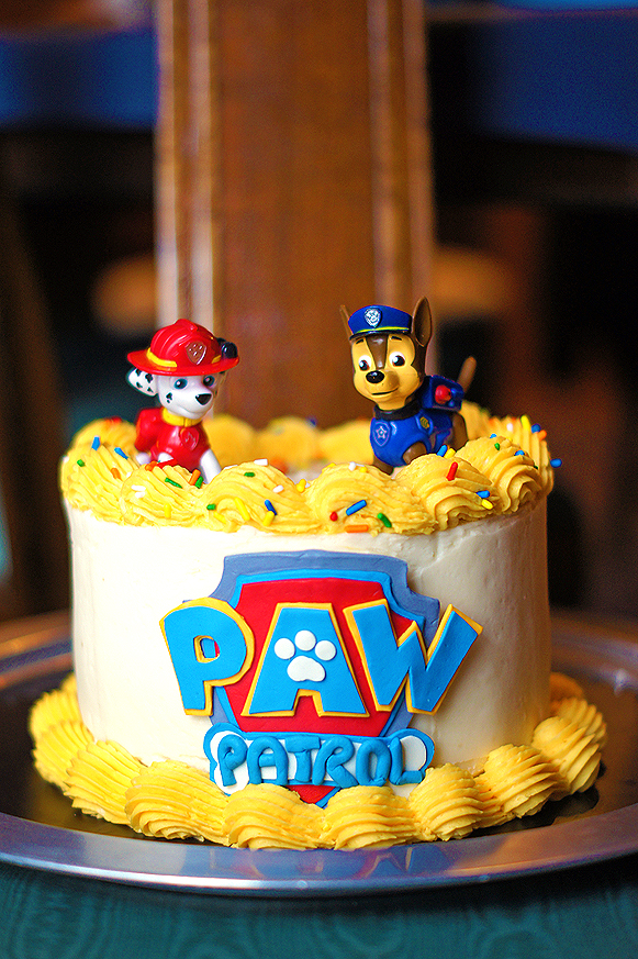 paw patrol birthday cakes